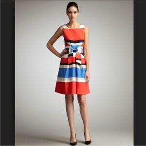 Kate Spade Jillian Dress Multi-Colored All Aboard